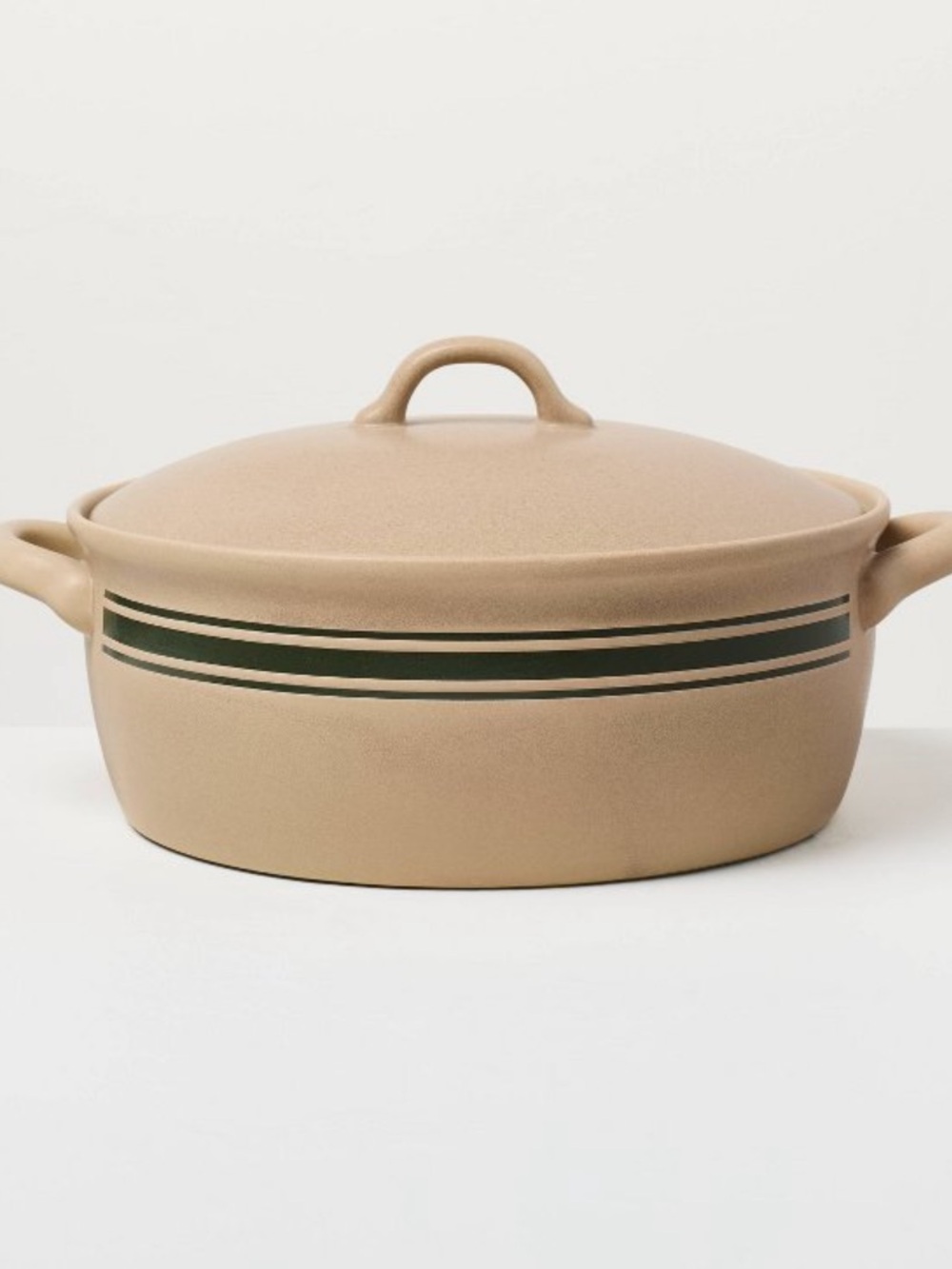 112oz Round Stoneware
Bakeware Green Stripe - Hearth & Hand™ with Magnolia